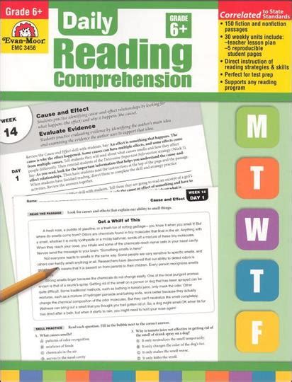 Daily Reading Comprehension Grade 6 Emc3616 6 Grade Reading Comprehension - 6 Grade Reading Comprehension