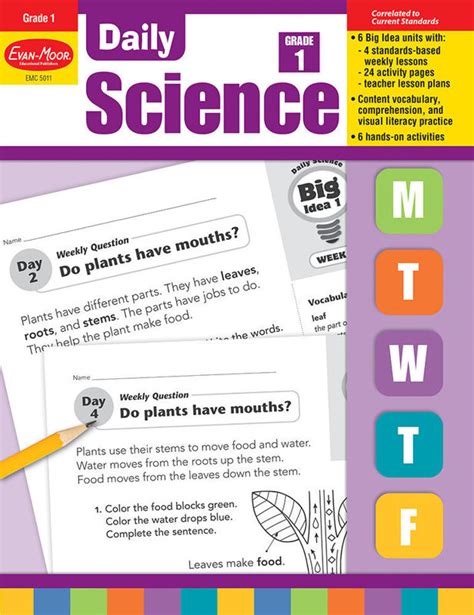 Daily Science Grade 1 Student Workbook Evan Moor Daily Science Workbook - Daily Science Workbook