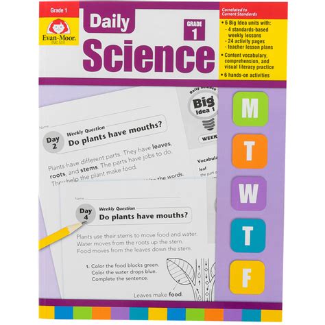 Daily Science Grade 1 Teacher X27 S Edition Grade 1 Science Workbook - Grade 1 Science Workbook