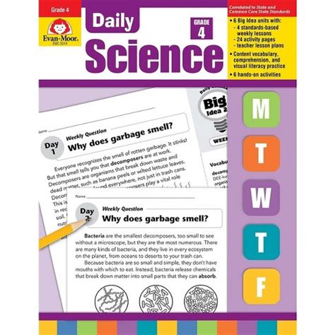 Daily Science Grade 4 Teacher Edition Paperback Daily Science Grade 4 - Daily Science Grade 4