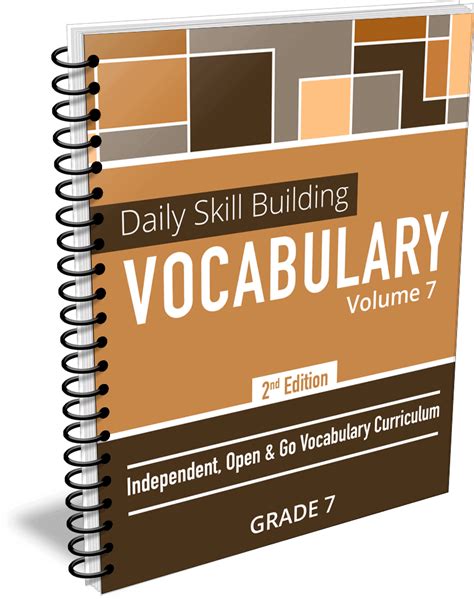 Daily Skill Building Vocabulary Grade 7 Second Edition Vocabulary Book For 7th Grade - Vocabulary Book For 7th Grade