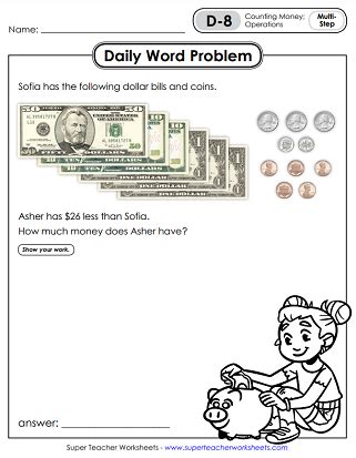Daily Word Problems Level D 4th Grade Super 4th Grade Word Of The Day - 4th Grade Word Of The Day