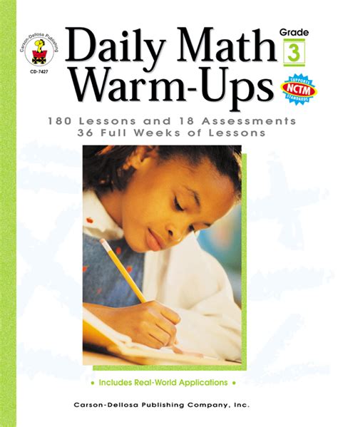 Download Daily Math Warm Ups Grade 3 By M J Owen 