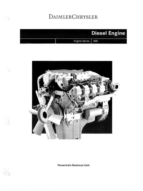 Read Daimler Chrysler Repair Documentation Om904La 