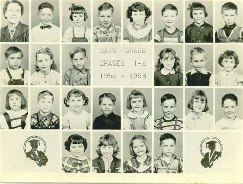 Dain School Grades First And Second 1957 1958 57 Grade - 57 Grade