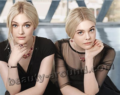 dakota and elle fanning biography template