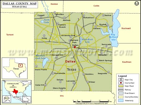 Dallas County Map