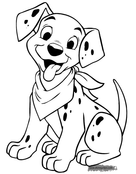 Dalmation Dog Coloring Page   Dalmatian Dog Coloring Page Coloring Nation - Dalmation Dog Coloring Page