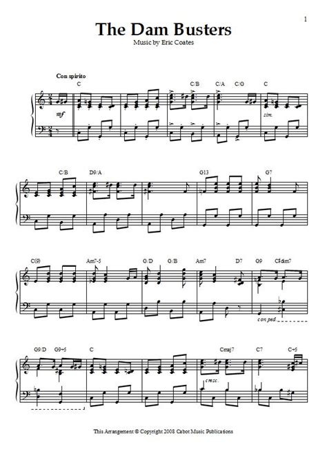Dambusters Sheet Music