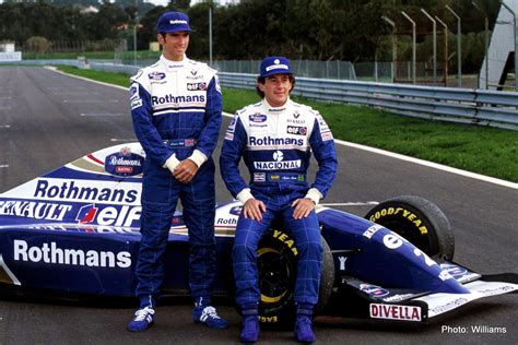 damon hill e ayrton senna biography