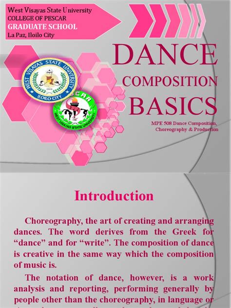 Dance Composition Basics