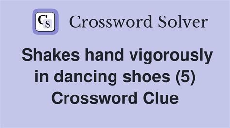 dance shoe attachment Crossword Clue Wordplays.com