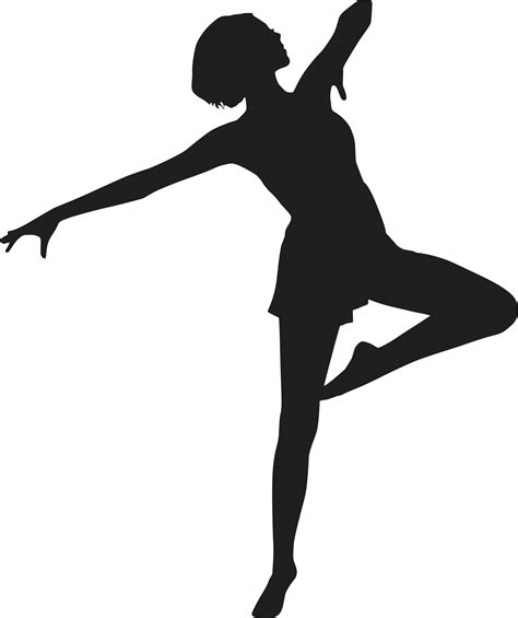 dancer silhouette clipart