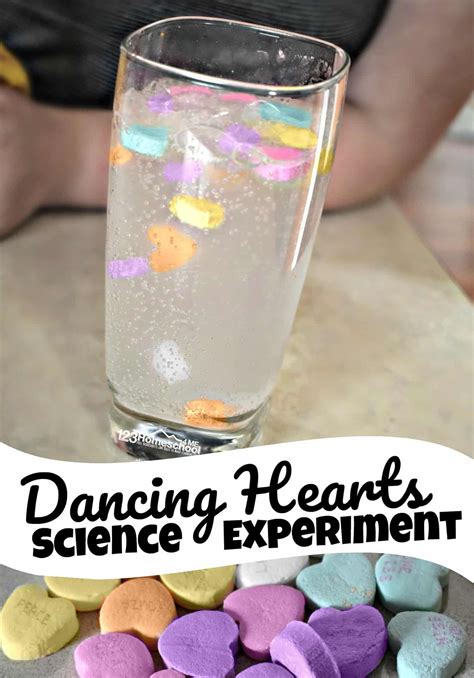 Dancing Hearts Science Fun Heart Science Experiment - Heart Science Experiment