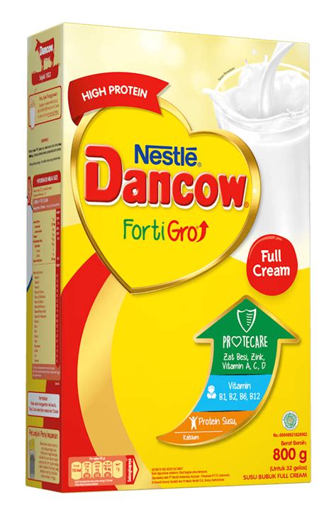 dancow fortigro enriched full cream untuk usia berapa