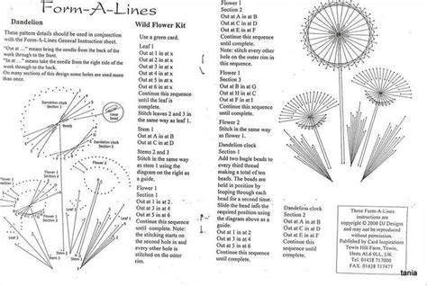 Download Dandelion String Art Patterns And Instructions 