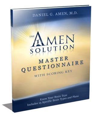 daniel g amen questionnaire sample