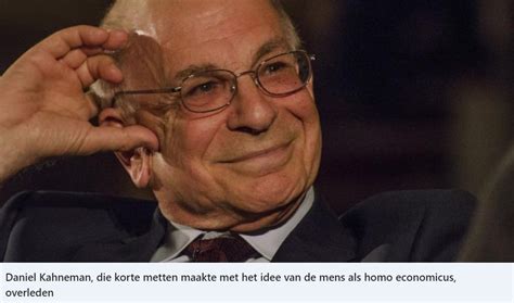 Daniel Kahneman Overleden