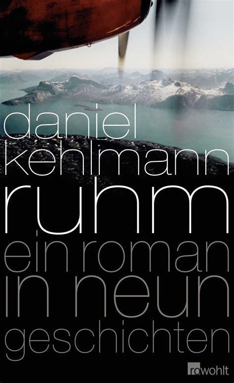 Daniel Kehlmann Ruhm