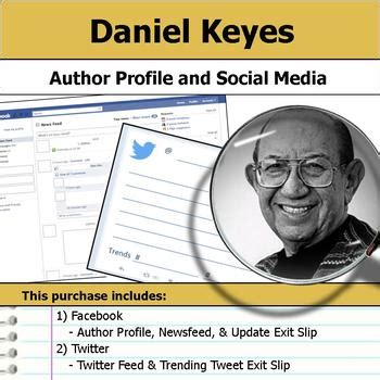 daniel keyes author biography in the back