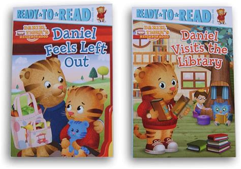 Daniel Tiger Ready To Read Value Pack: Thank You Day; Friends Help Each Other; Daniel Plays Ball; Daniel Goes Out For Dinner; Daniel Feels Left Out;