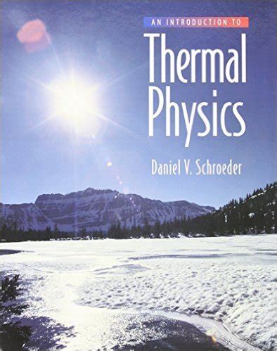 Read Daniel V Schroeder Thermal Physics Solution 