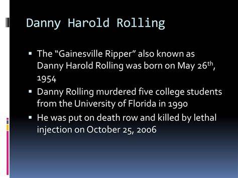 Danny Harold Rolling