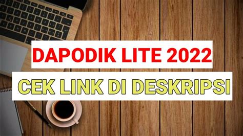 dapodik lite | dapodiklite YouTube