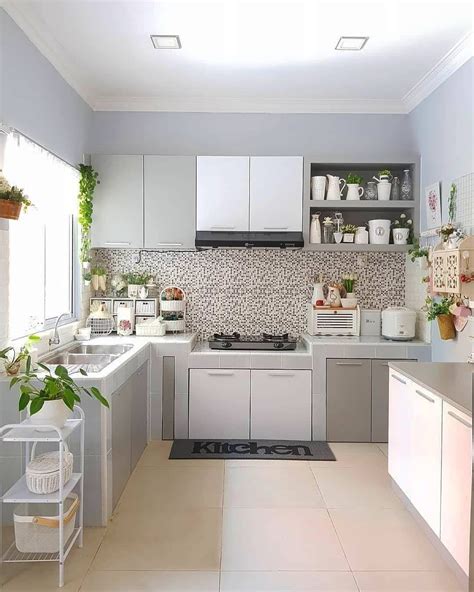 dapur minimalis modern ukuran kecil tapi cantik