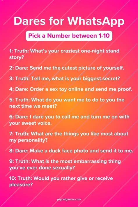 Dare Of Whatsapp