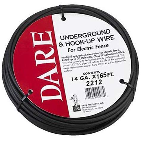 Dare Products 2212 Electric Fence Underground Amp Hook 14 Ga Fence Wire - 14 Ga Fence Wire