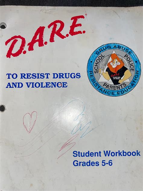 Dare Program Workbook 5th Grade