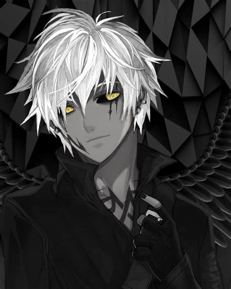 Dark Anime Angel Boy