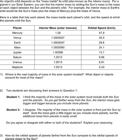 dark matter lecture tutorial answers