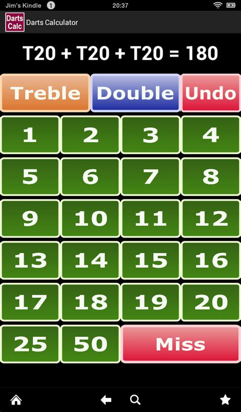 darts calculator app