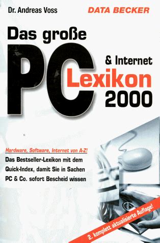 das grosse data becker pc lexikon 2000 hardware s