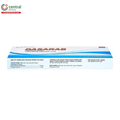 dasarab 75mg | Thuc Dasarab 75Mg tr hi chng mch