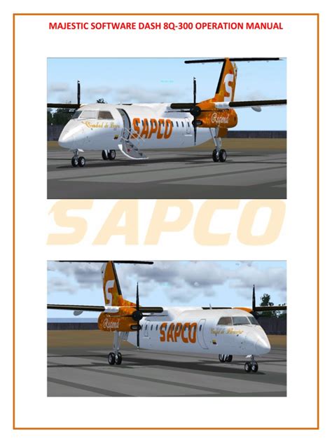 Dash 8 300 Flight Manual