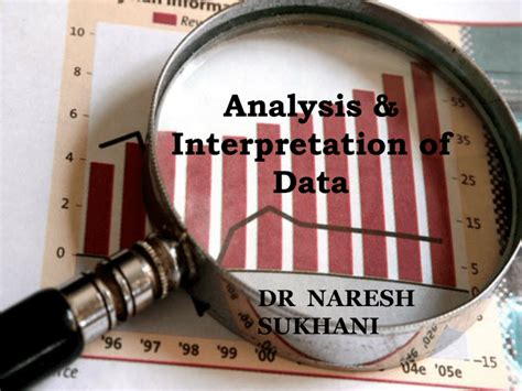Data Analysis And Interpretation