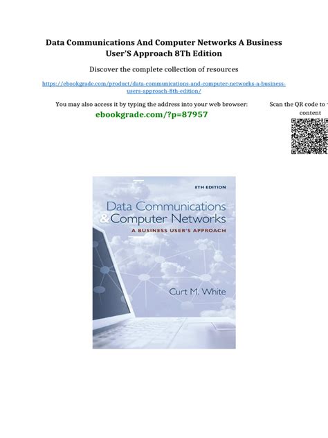 Data And Computer Communications 8th Edition Solution Manual Pdf