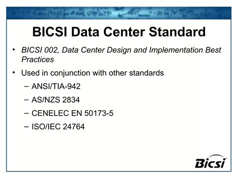 Data Center Bicsi