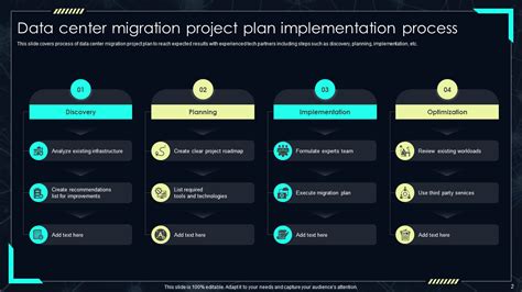 data center migration project plan mpp