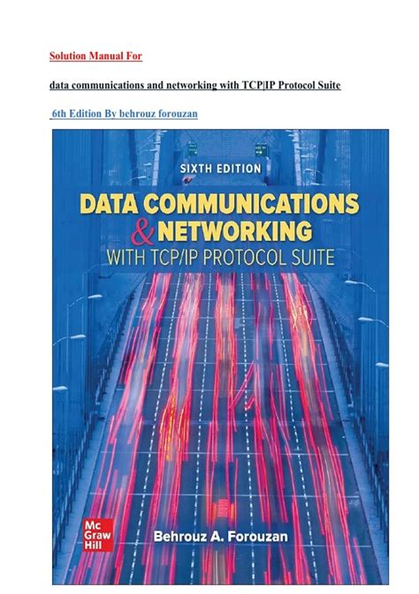 Data Communications And Networking Solution
