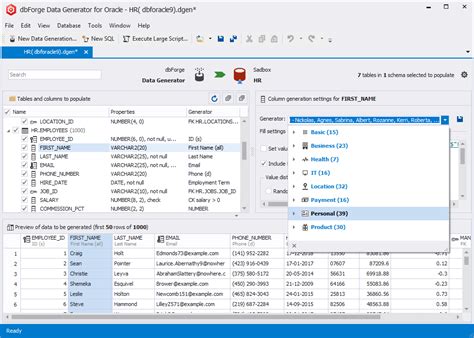 Data Generator For Oracle Users Manual Ems Sql Manager