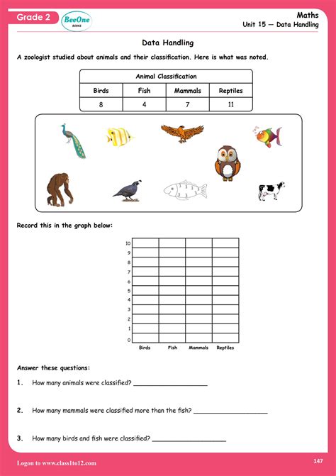 Data Handling Worksheets