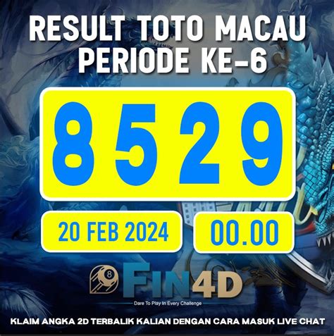 DATA KELUARAN 4D TOTO MACAU ☢️ Data Pengeluaran Macau 2024 » Paito Keluaran Toto Macau Pools