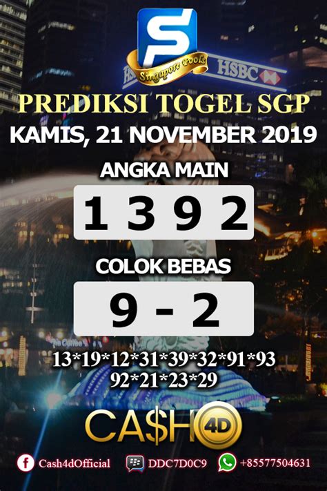 data keluaran togel singapore hari ini