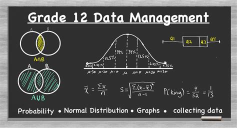 data management grade 12 culminating project ideas