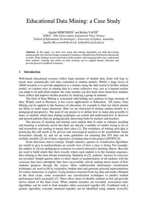 Data Mining Case Studies