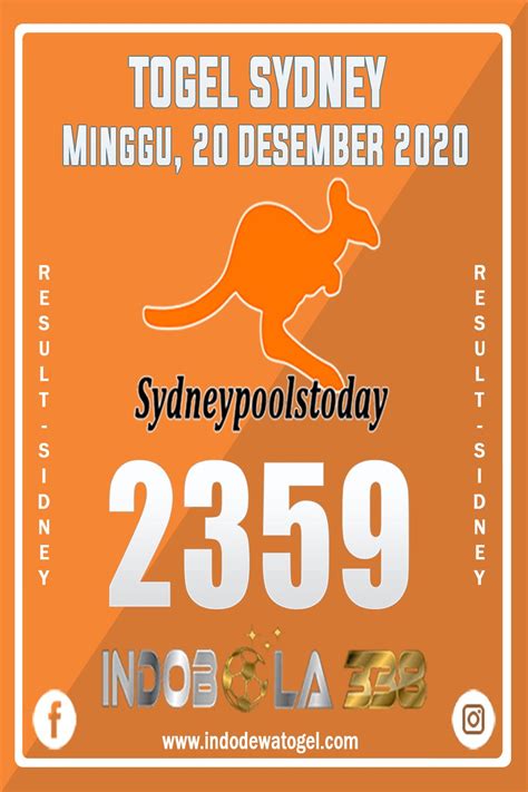 DATA PENGELUARAN SYDNEY 2021：Data Sydney 2024 » Data Pengeluaran SDY Pools Hari ini